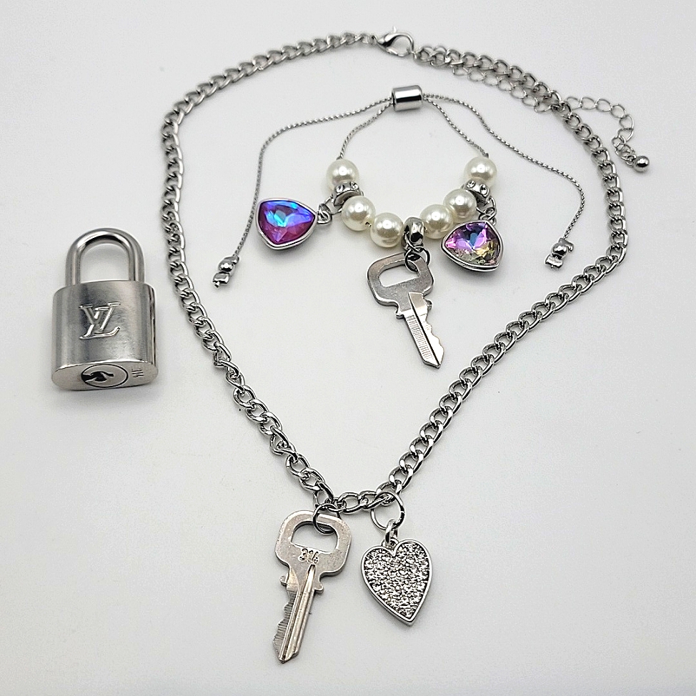 Lv Silver Lock  Key 314